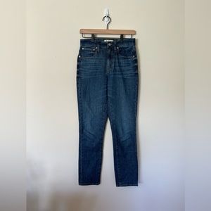 Madewell High Rise Slim Boy Jeans